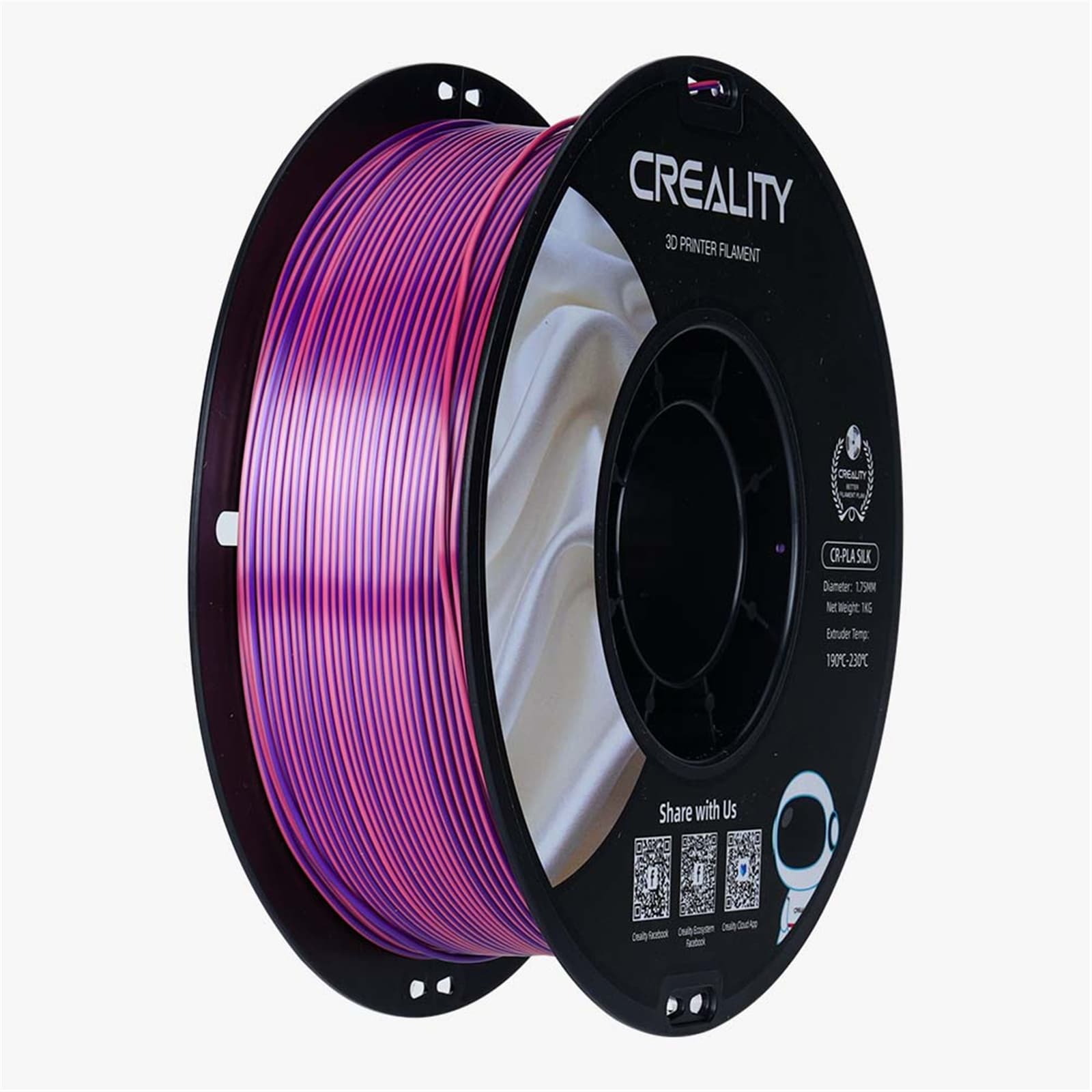 Creality Dual Silk Pink Purple Filament 1kg