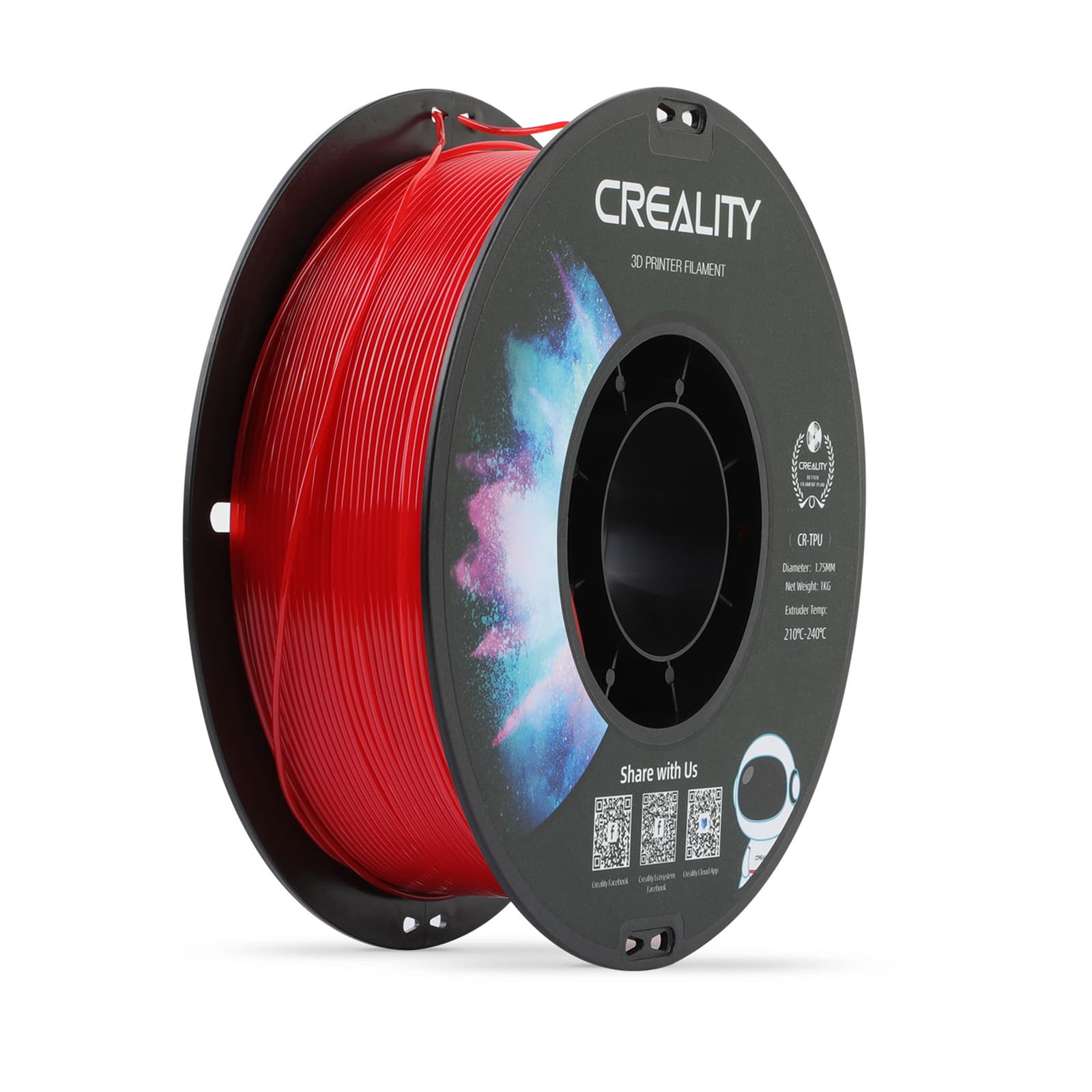 Creality TPU Red Filament 1kg